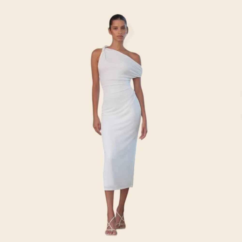 Misha Collection, Nyra Dress, White, US Size 0 / XS